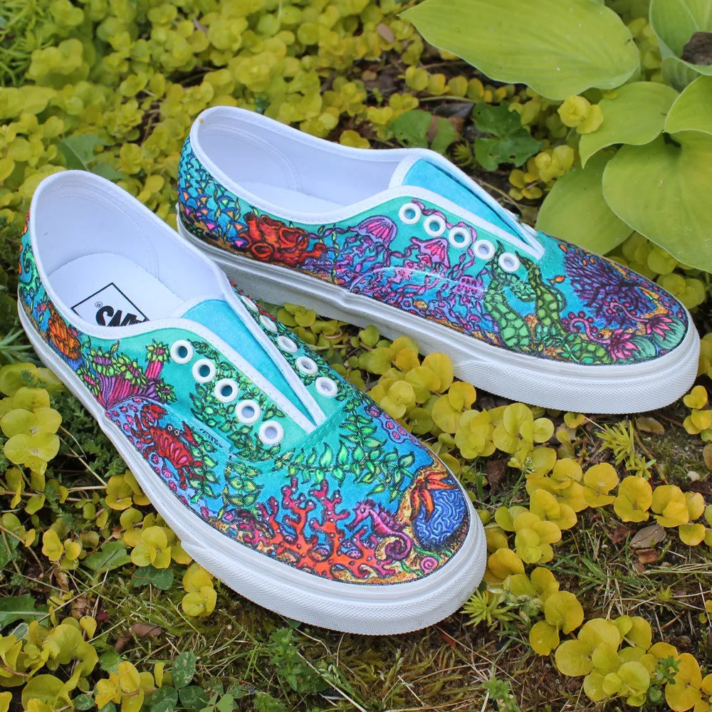 Custom designed Vans Slip On Sneakers