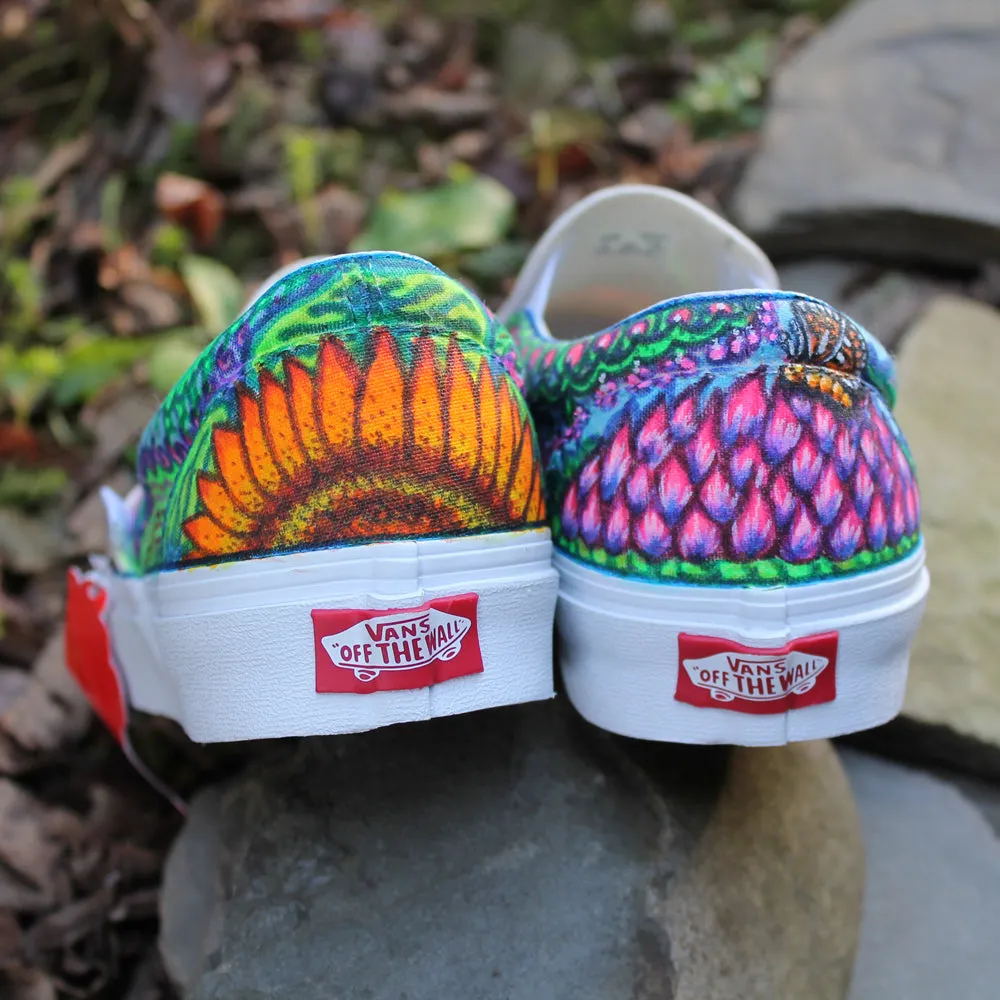 Custom designed Vans Slip On Sneakers