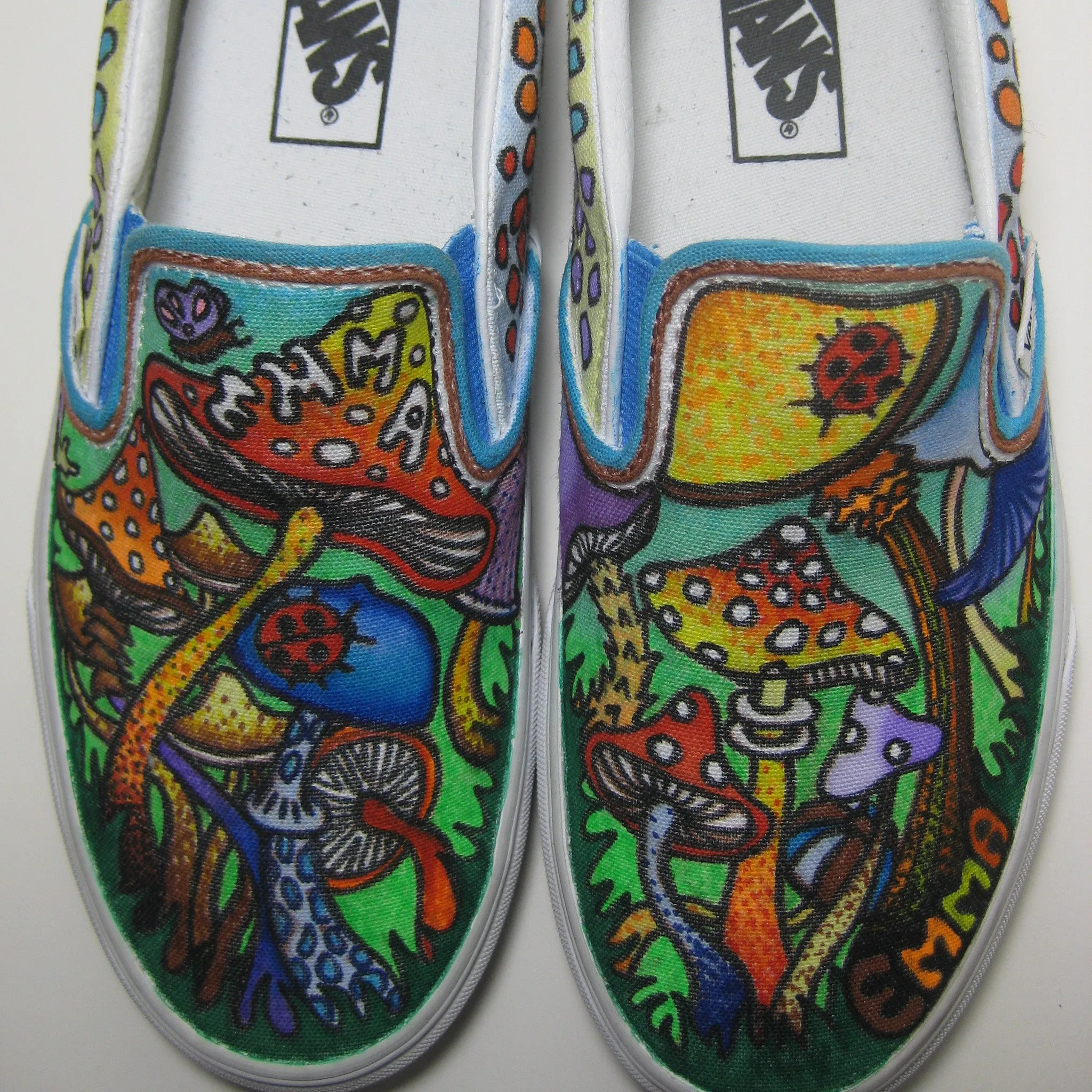 Custom designed Vans Slip On Sneakers