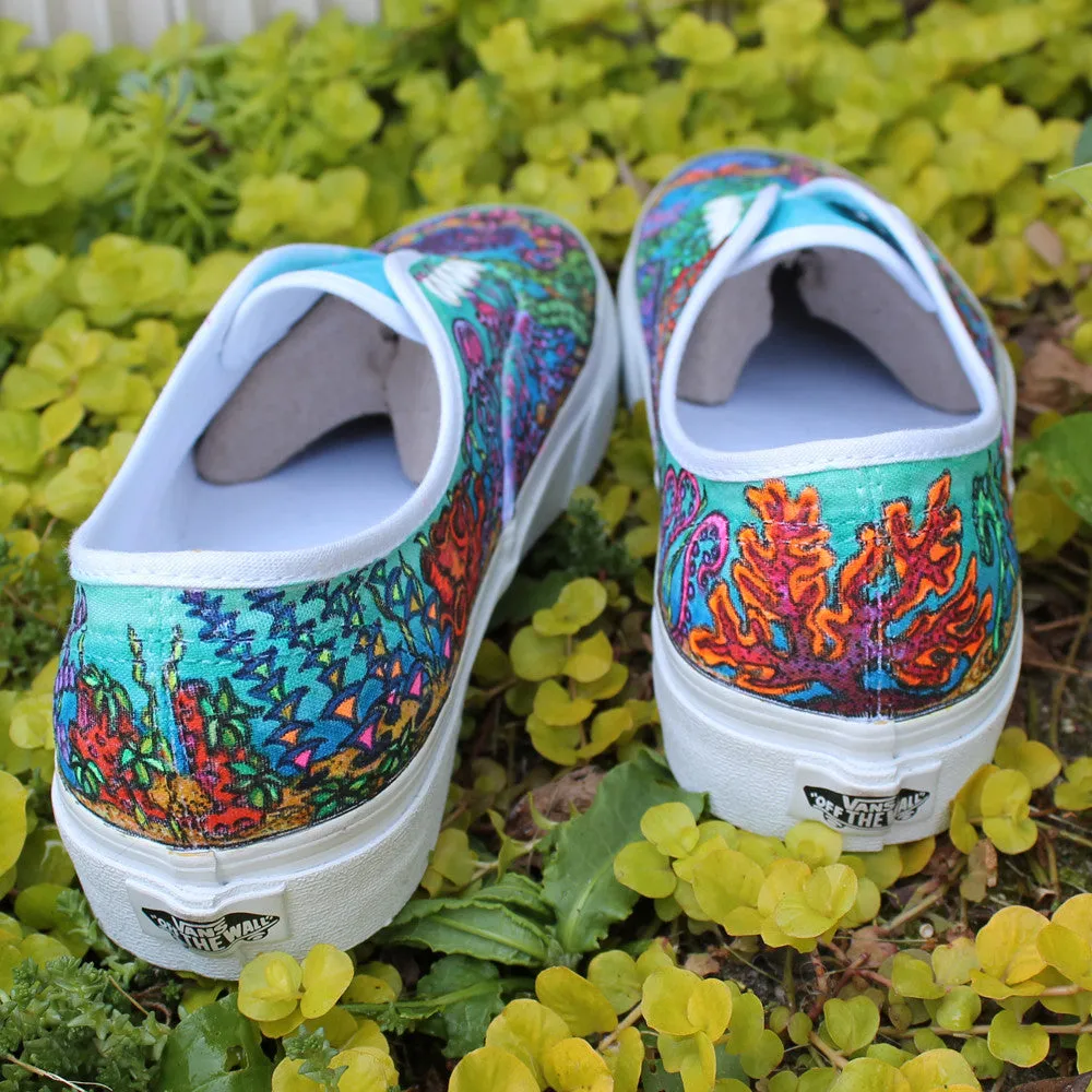 Custom designed Vans Slip On Sneakers