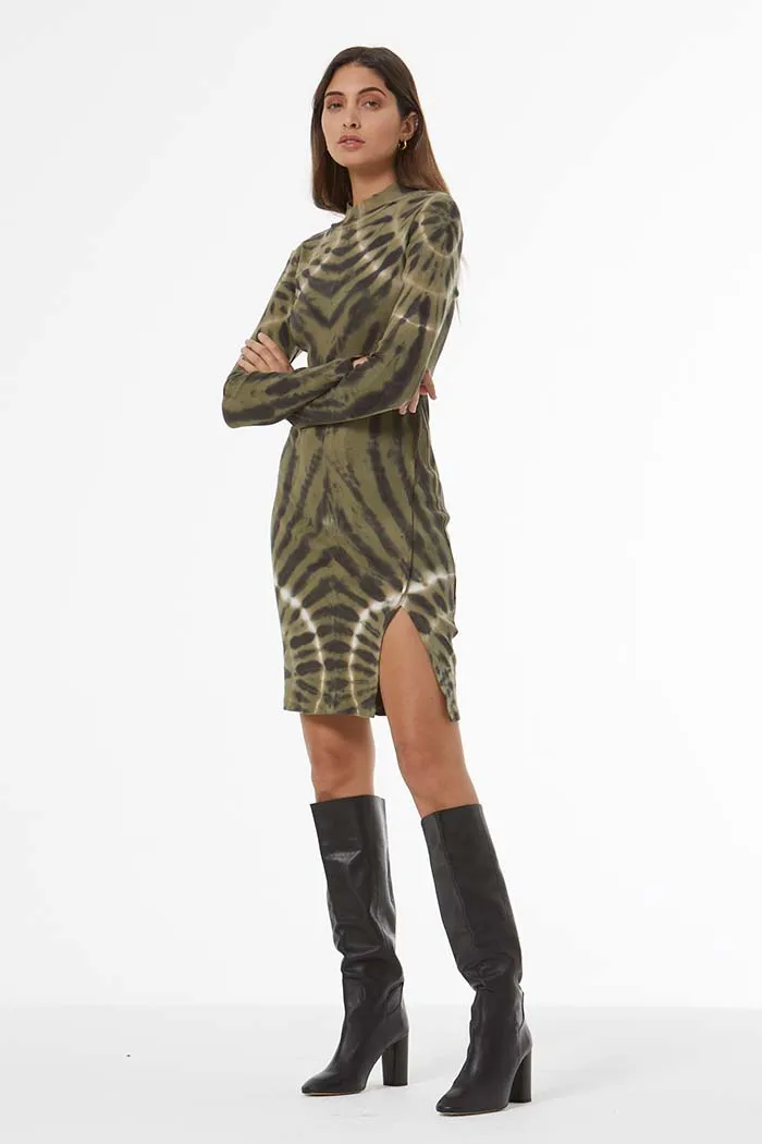 Deidei Dress // Military Spin Wash