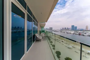 Deluxe 3BR Apt w/ Dubai Marina Vws & Beach Access