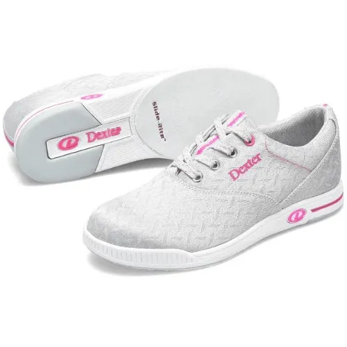 Dexter Womens Kerrie Light Grey Bowling Shoes