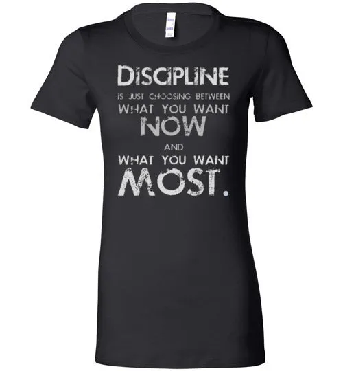 Discipline - Fitness Motivation Tee