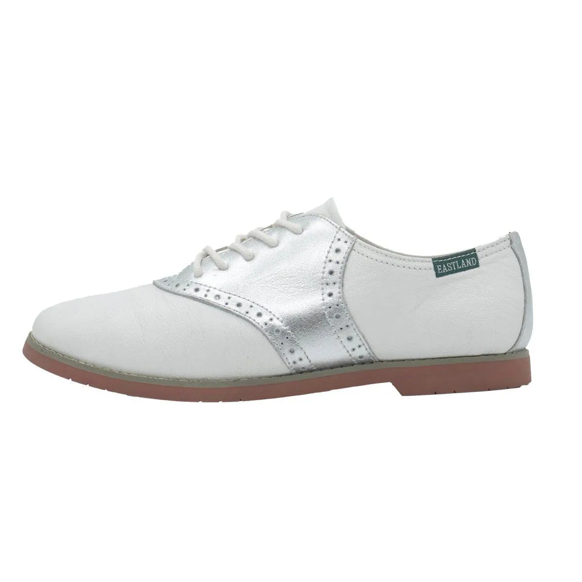 Eastland Sadie Formal Oxford Lace Ups Leather White Colour For Women