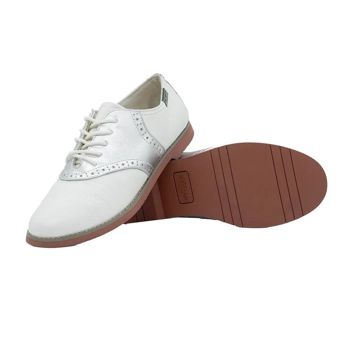 Eastland Sadie Formal Oxford Lace Ups Leather White Colour For Women