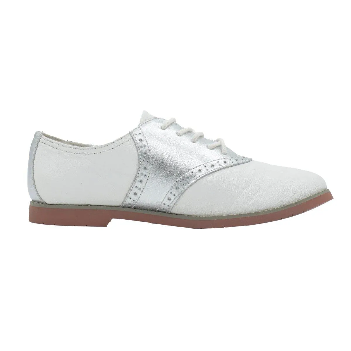 Eastland Sadie Formal Oxford Lace Ups Leather White Colour For Women