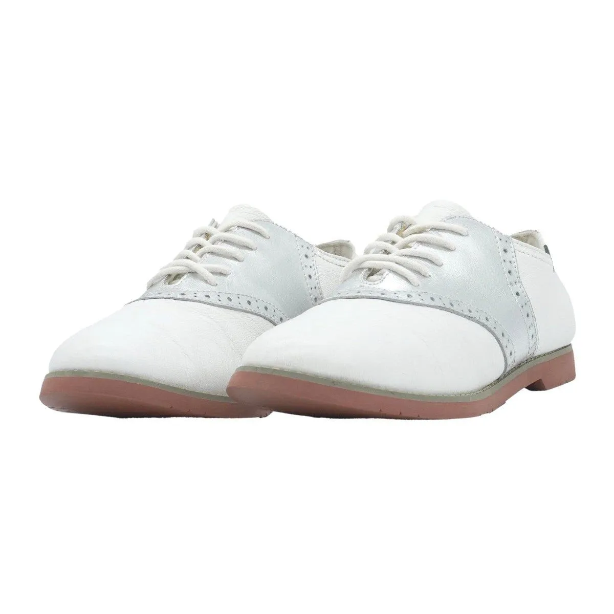 Eastland Sadie Formal Oxford Lace Ups Leather White Colour For Women