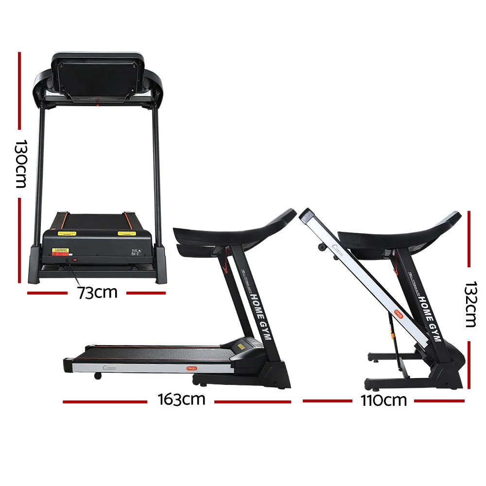 Electric Treadmill 15-Level Incline 12 Programs Everfit