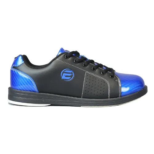 ELITE Men's Classic Black/Royal Bowling Shoes