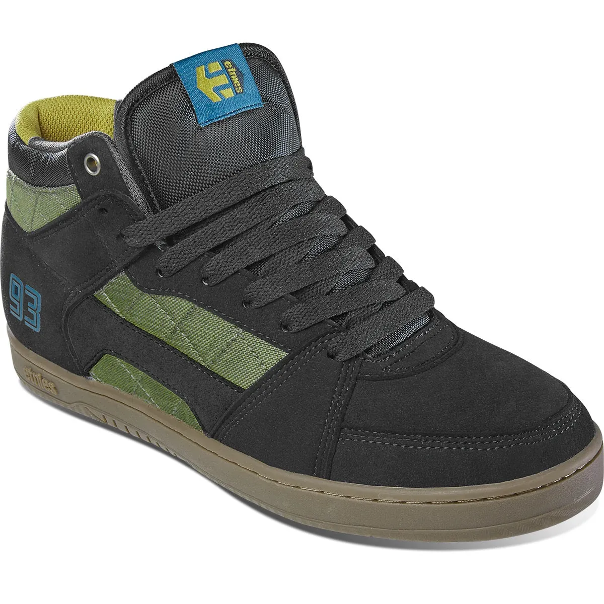 Etnies Shoes MC Rap Hi - Black/Green/Gum