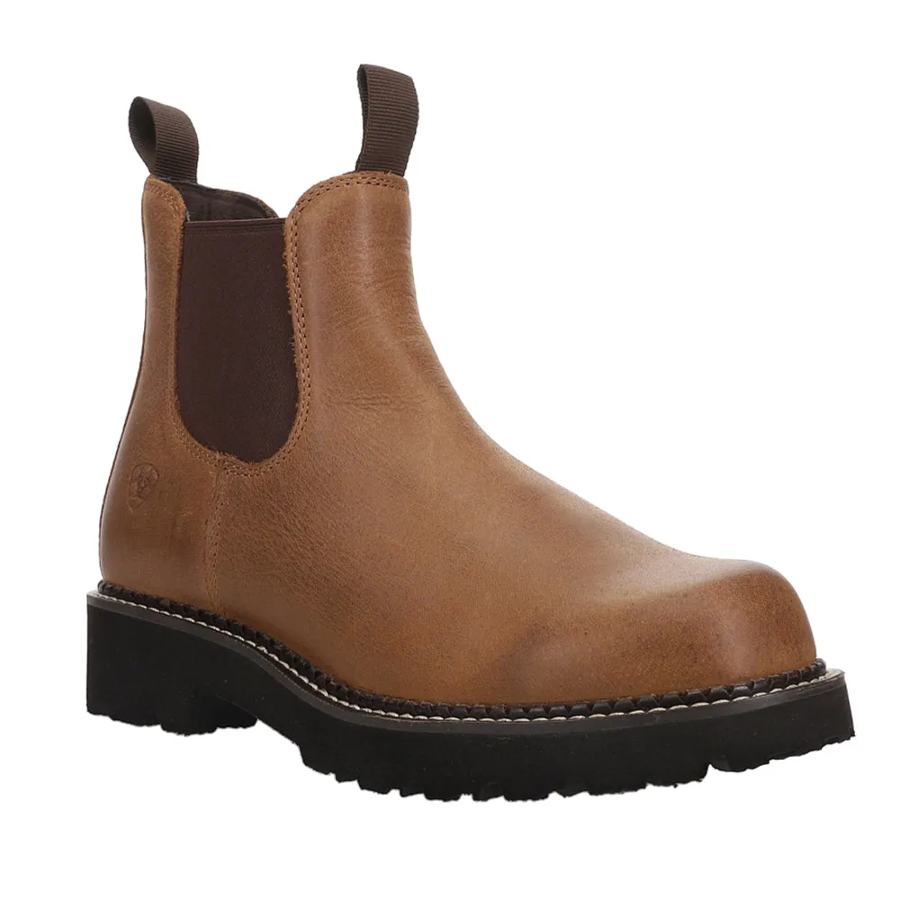 Fatbaby Twin Gore Round Toe Chelsea Boots