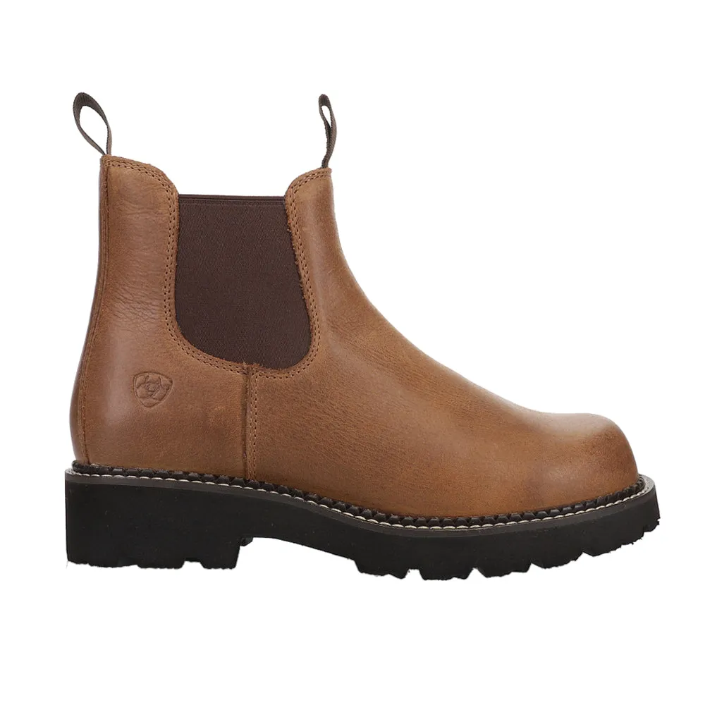 Fatbaby Twin Gore Round Toe Chelsea Boots