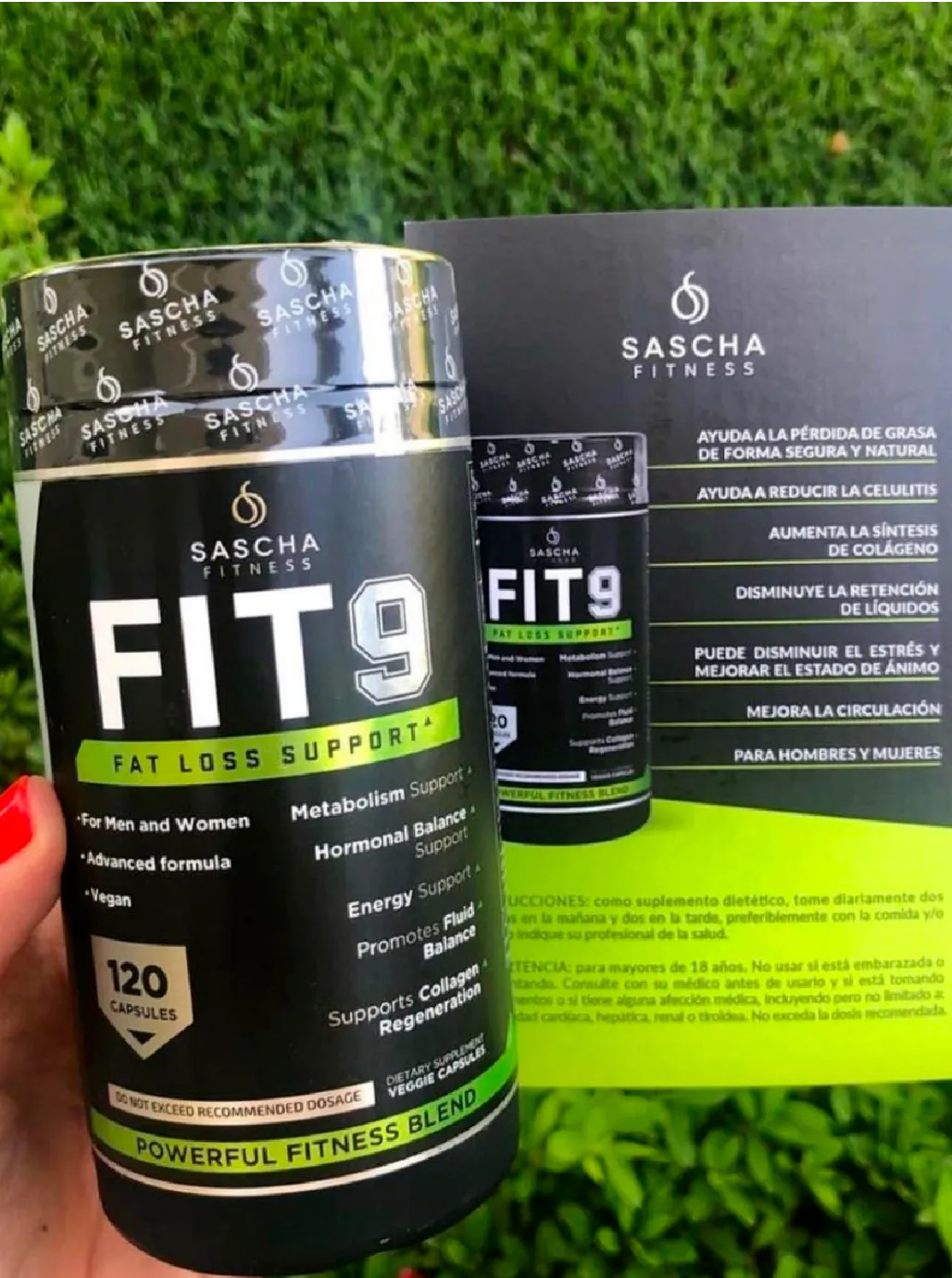 Fit9 Sascha Fitness PRODUCTO ORIGINAL💚