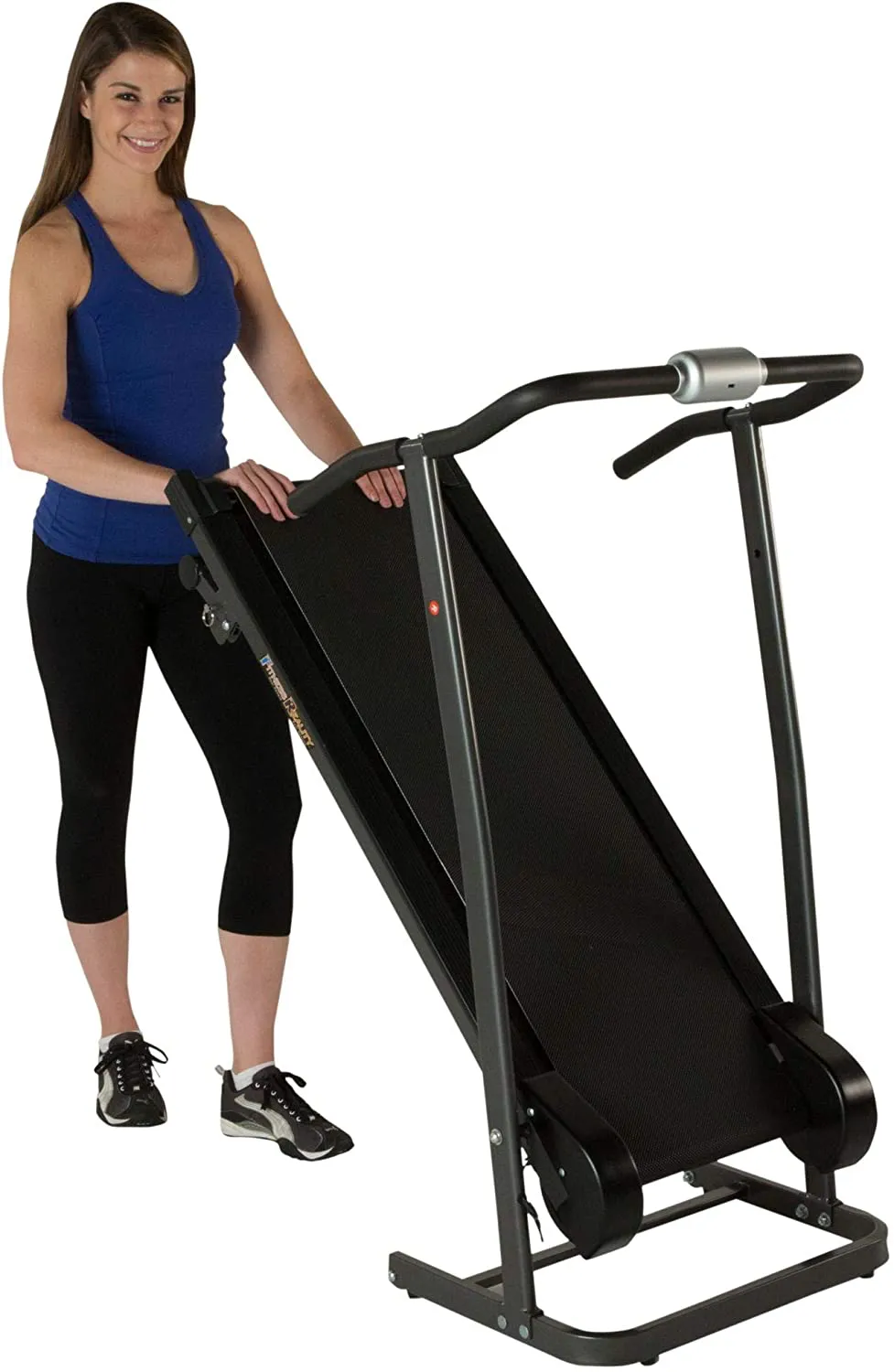 Fitness Reality TR1000 Manual Treadmill with 2 Level Incline & Twin Flywheels