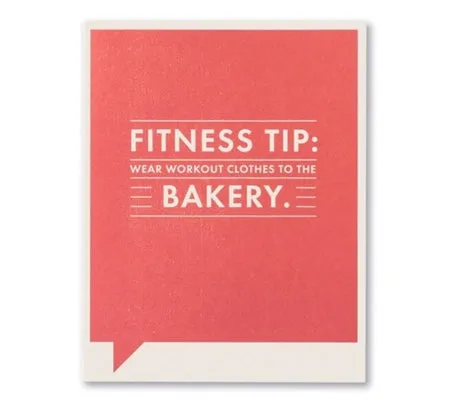 fitness tip | friendship card