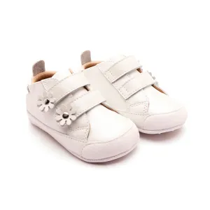 Flower Baby Shoes - Nacardo Blanco