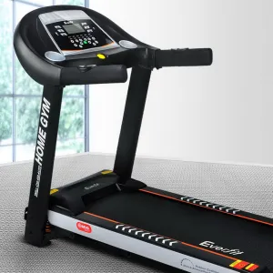 Folding Auto Incline Treadmill w/LCD, 12 Programs - Everfit