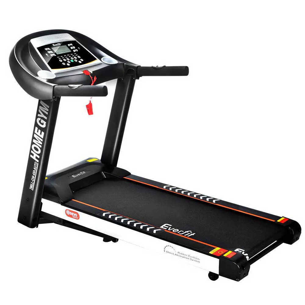 Folding Auto Incline Treadmill w/LCD, 12 Programs - Everfit