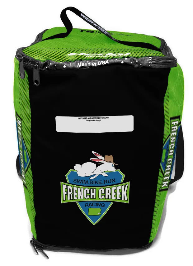 French Creek 2024 TRIATHLON SPECIFIC RaceDay Bag