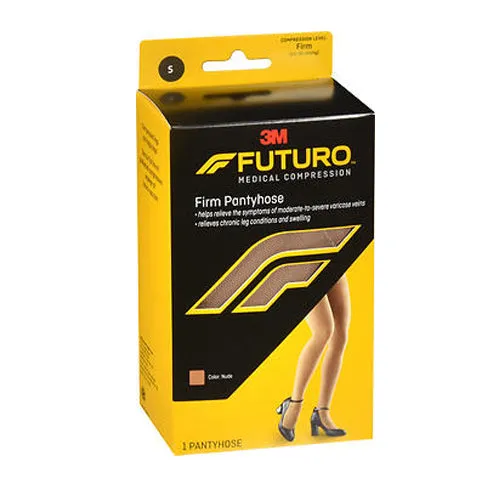 Futuro Medical Compression Firm Pantyhose Nude Small 1 Each By 3M