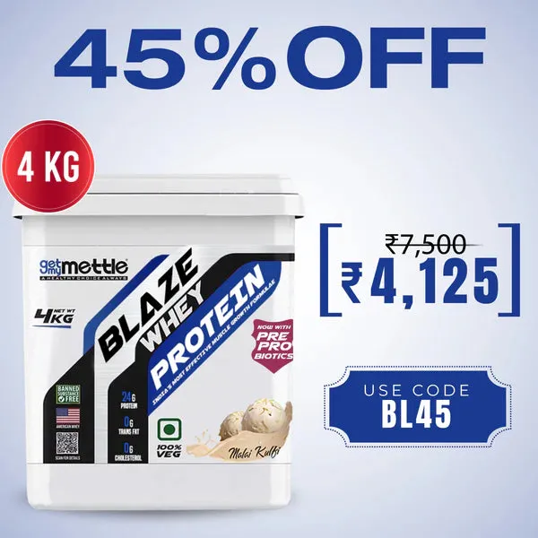 GetmyMettle Blaze Whey Protein