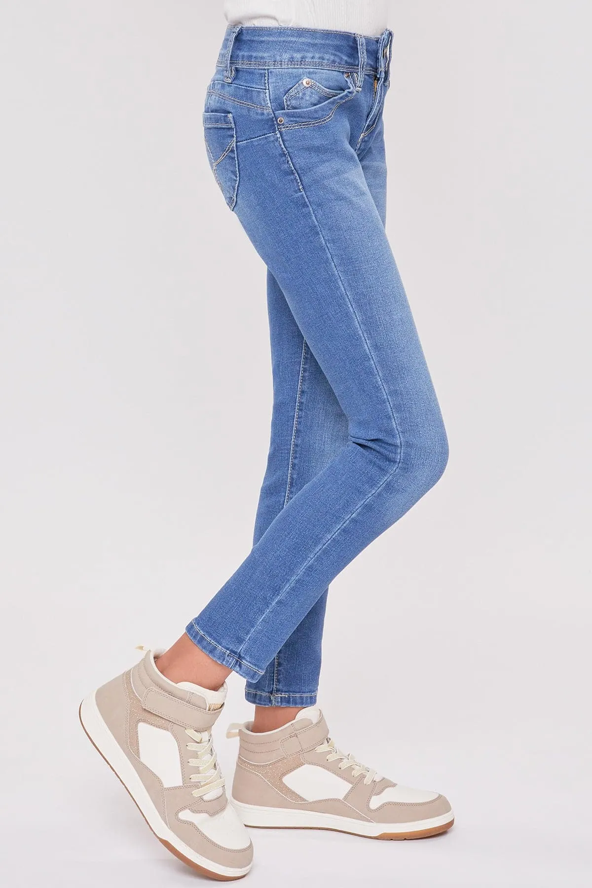 Girls Sustainable WannaBettaFit Skinny Jeans