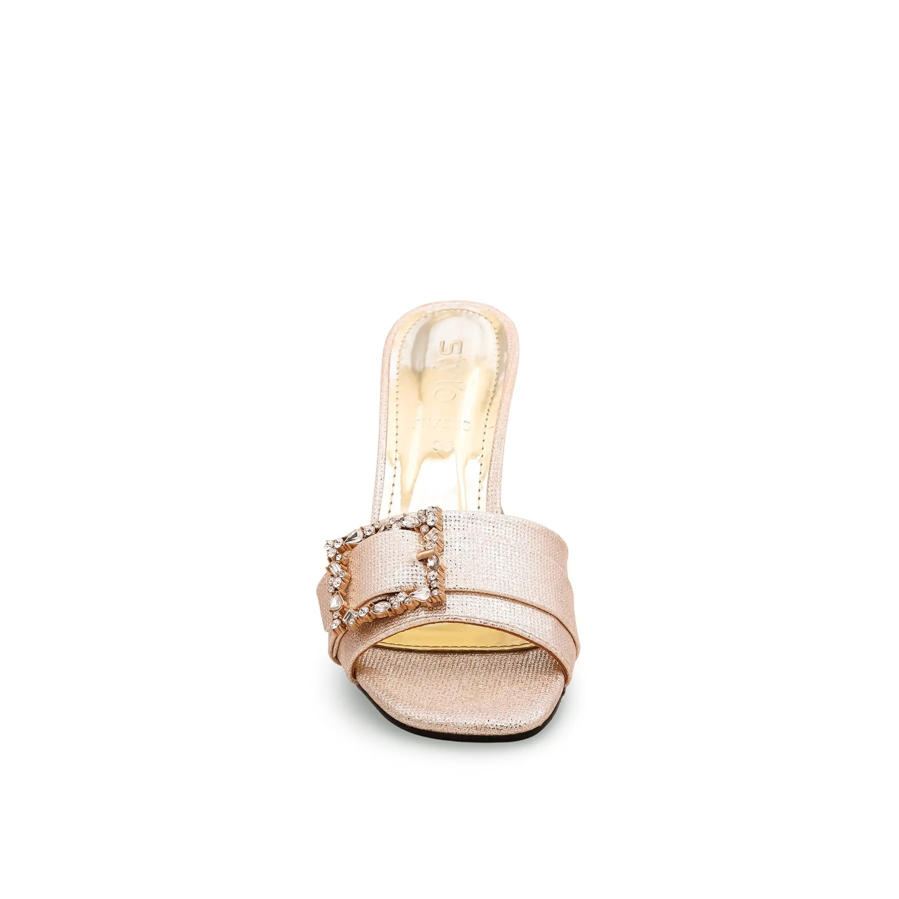 Golden Fancy Bridal Sandal FN7665