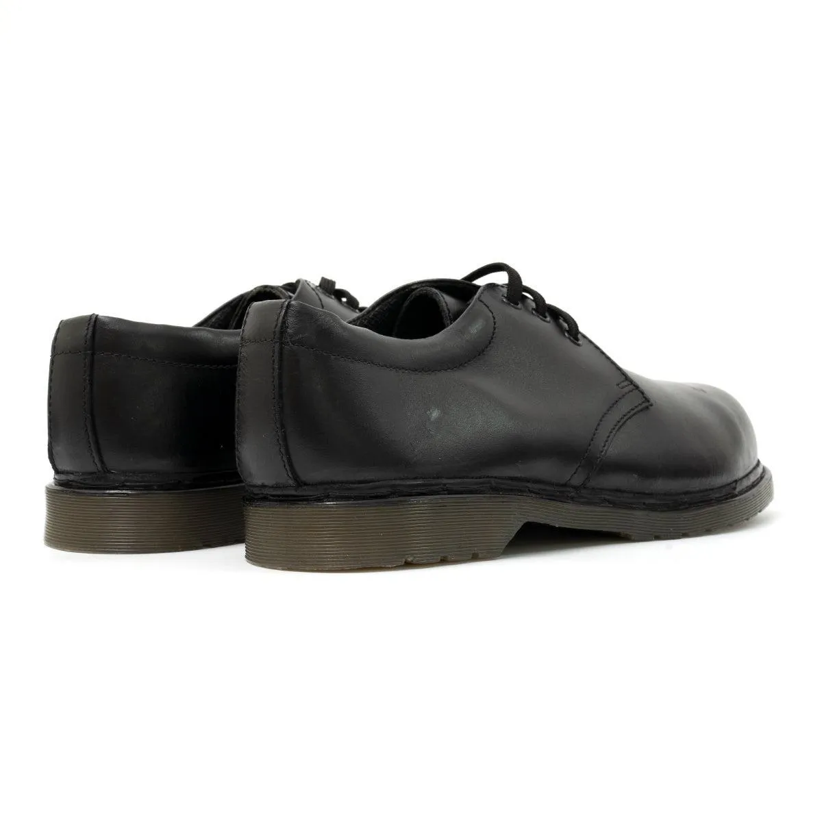 Grafters Formal Lace Ups Leather Black Colour For Men