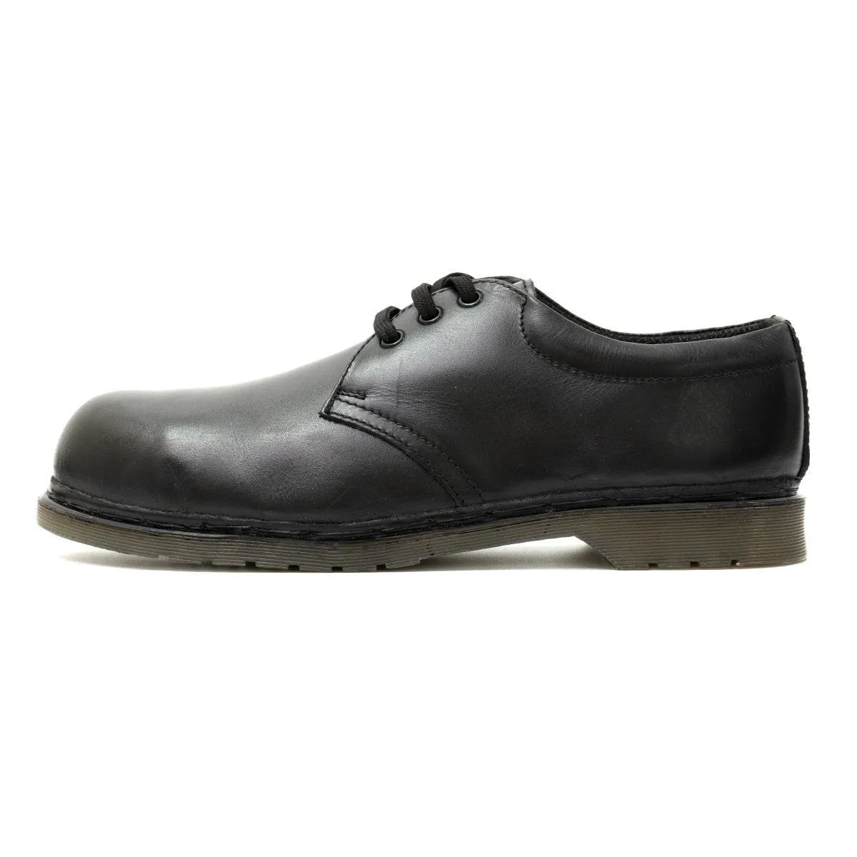 Grafters Formal Lace Ups Leather Black Colour For Men