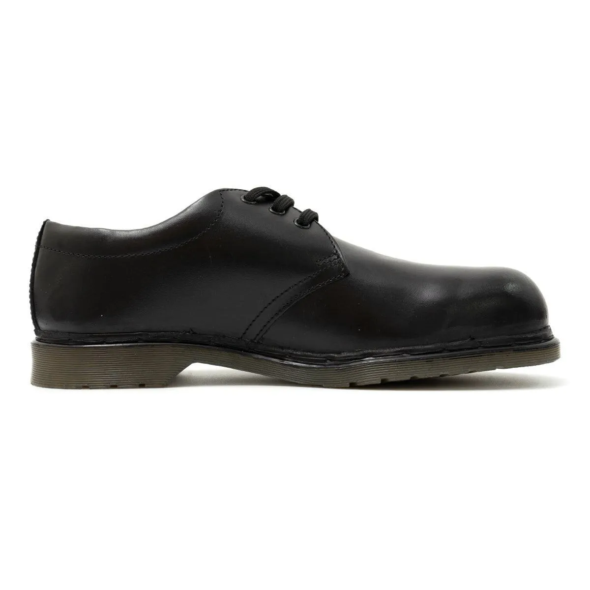 Grafters Formal Lace Ups Leather Black Colour For Men