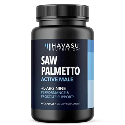 Havasu Nutrition Saw Palmetto with L Arginine for Men 60 count