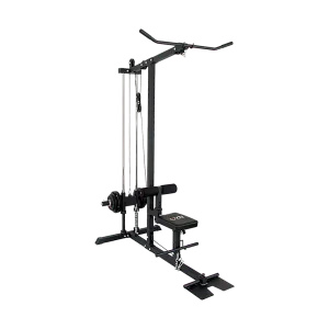 Heavy Duty Lat PullDown & Low Row Machine with Accessories