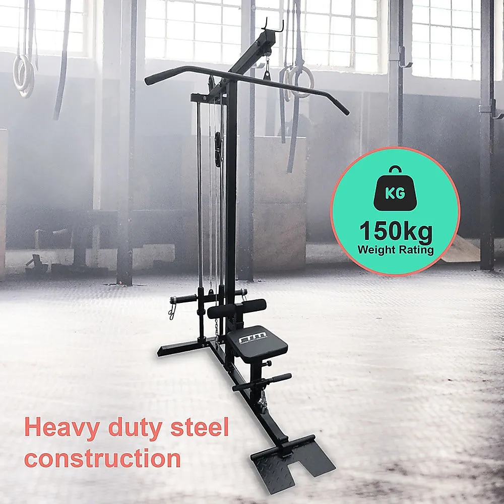 Heavy Duty Lat PullDown Low Row Machine with Adjustable Seat