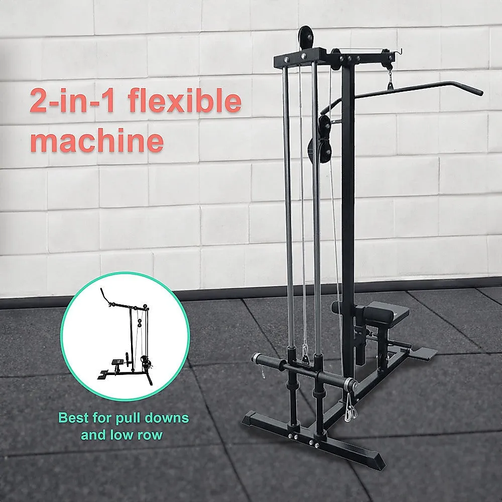 Heavy Duty Lat PullDown Low Row Machine with Adjustable Seat