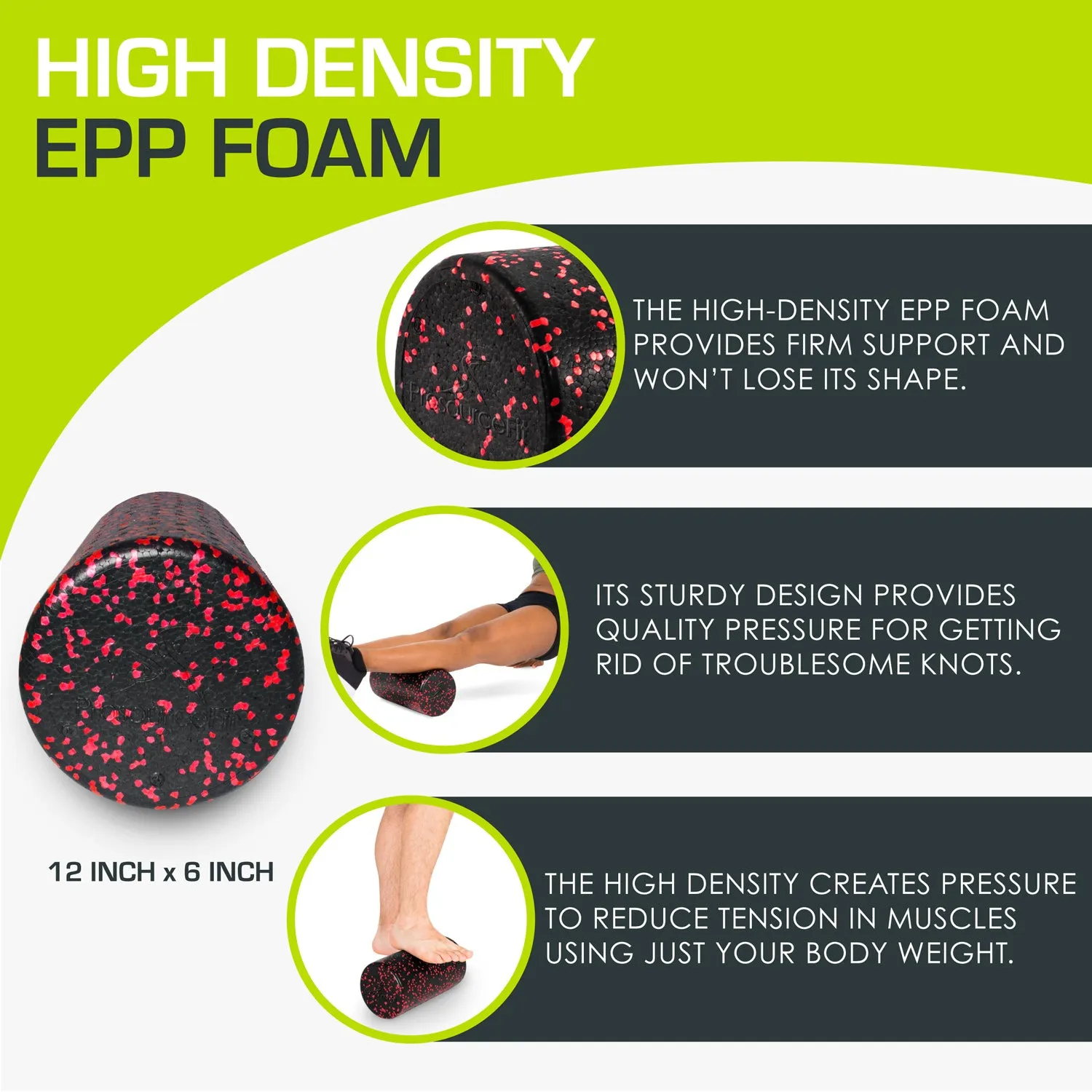 High Density Speckled Foam Roller