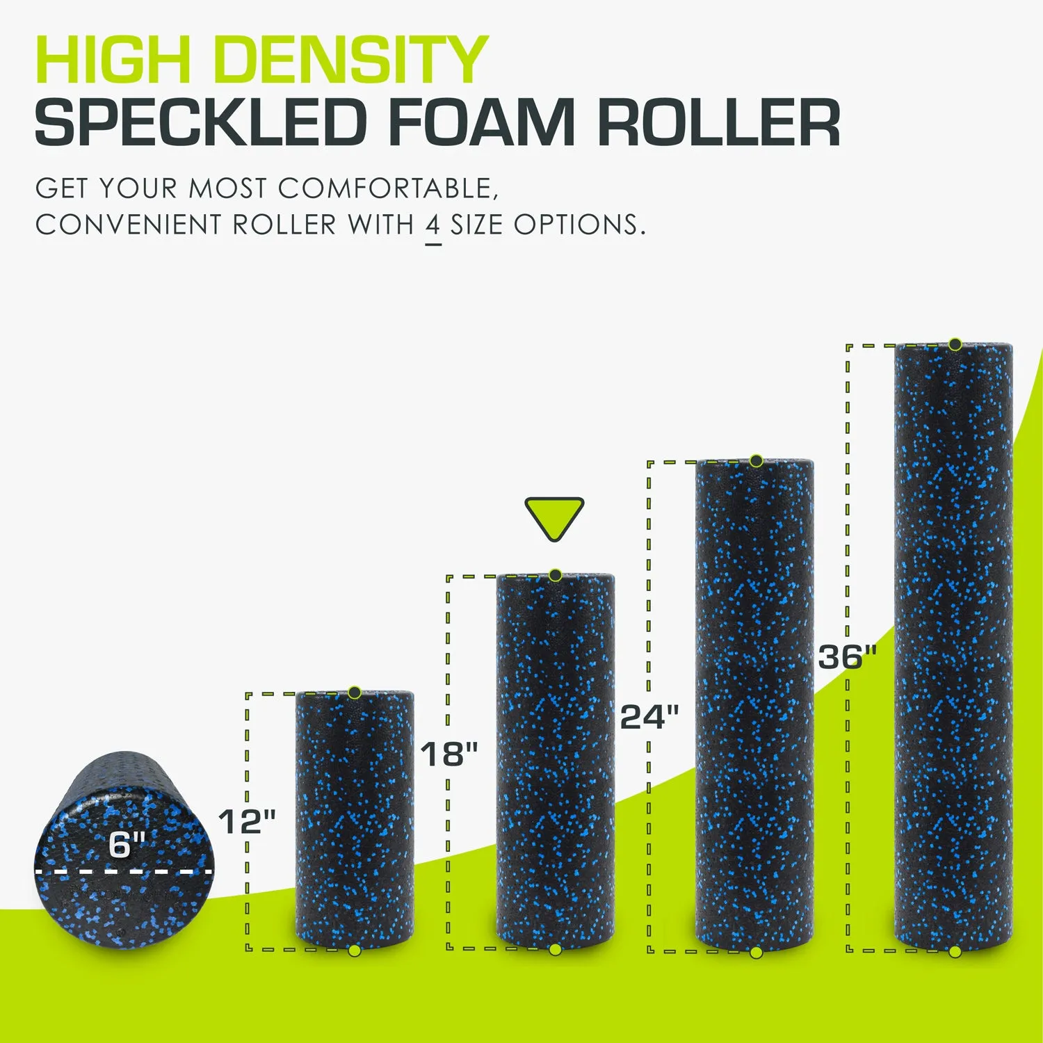 High Density Speckled Foam Roller