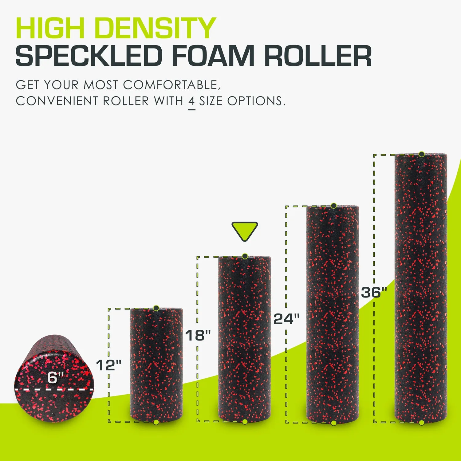 High Density Speckled Foam Roller