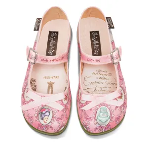 Hot Chocolate Shoes Mary Jane Flats - Marie Antoinette