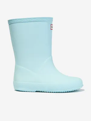 Hunter Kids Original First Classic Wellington Boots in Blue