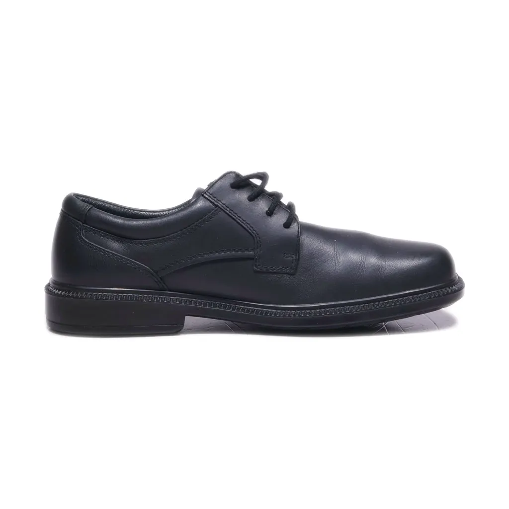 Hush Puppies Formal Lace Ups Leather Black Colour For Men