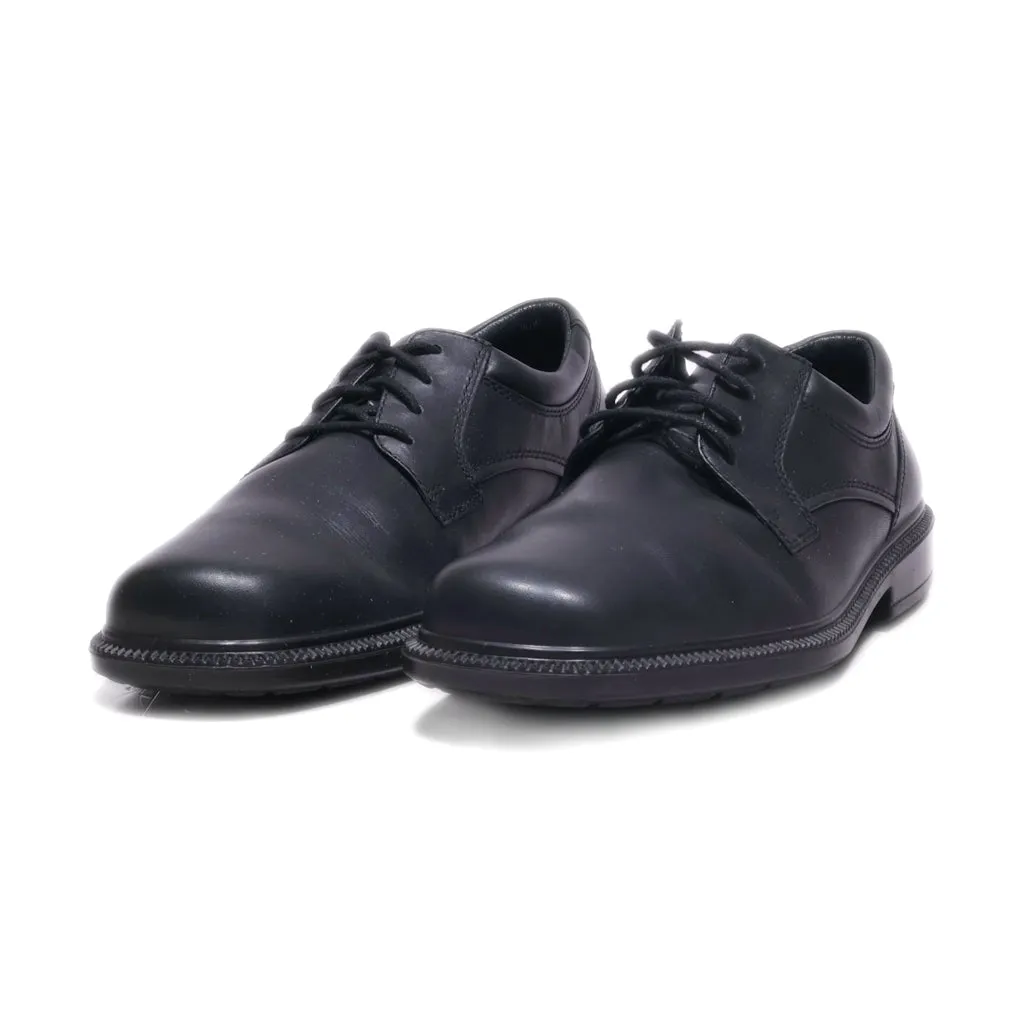 Hush Puppies Formal Lace Ups Leather Black Colour For Men