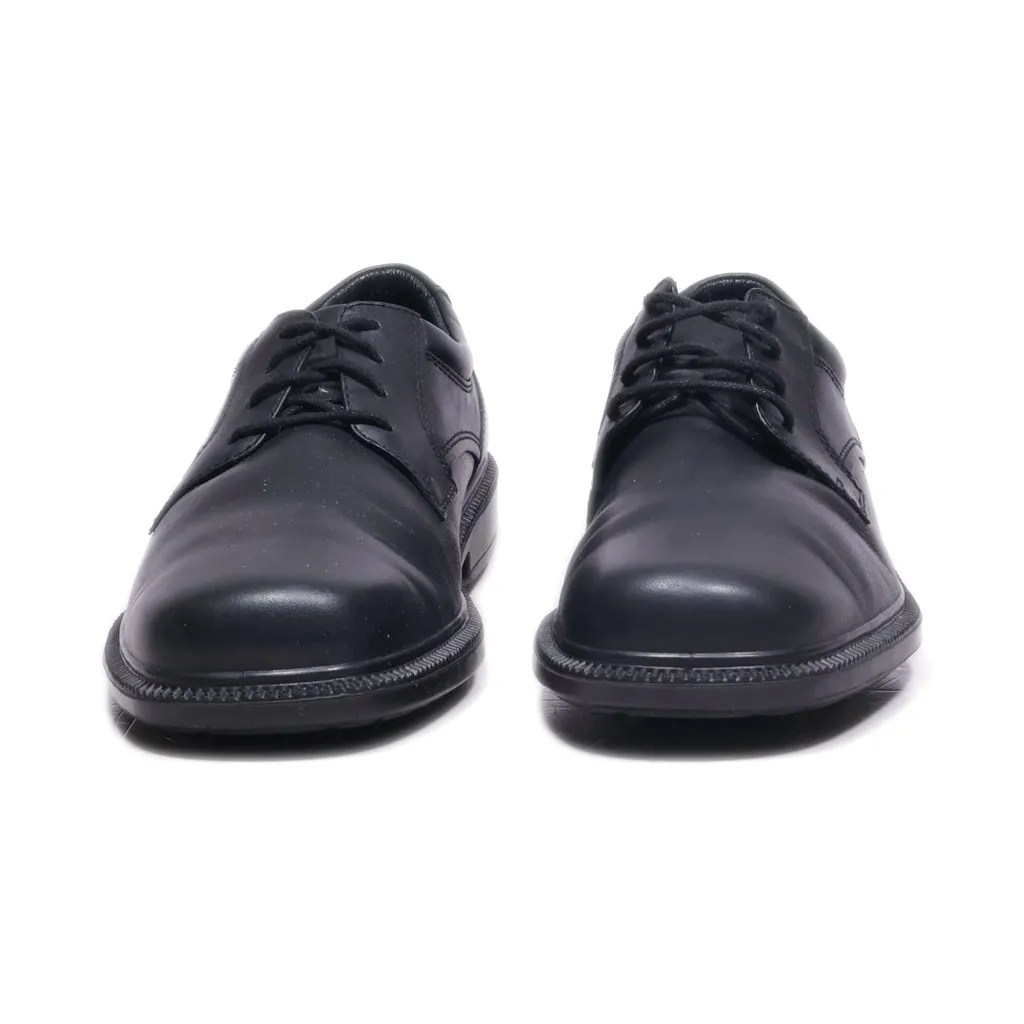 Hush Puppies Formal Lace Ups Leather Black Colour For Men