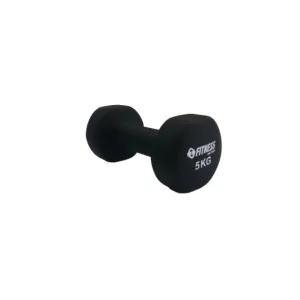 Irm-Fitness Factory Neoprene Dumbbell 5Kg Fitness Weight Black