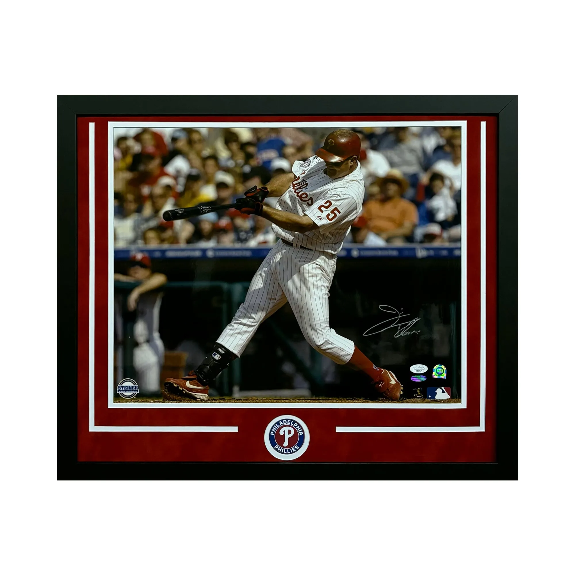 Jim Thome Hand Signed & Framed Philadelphia Phillies 16x20 Baseball Photo