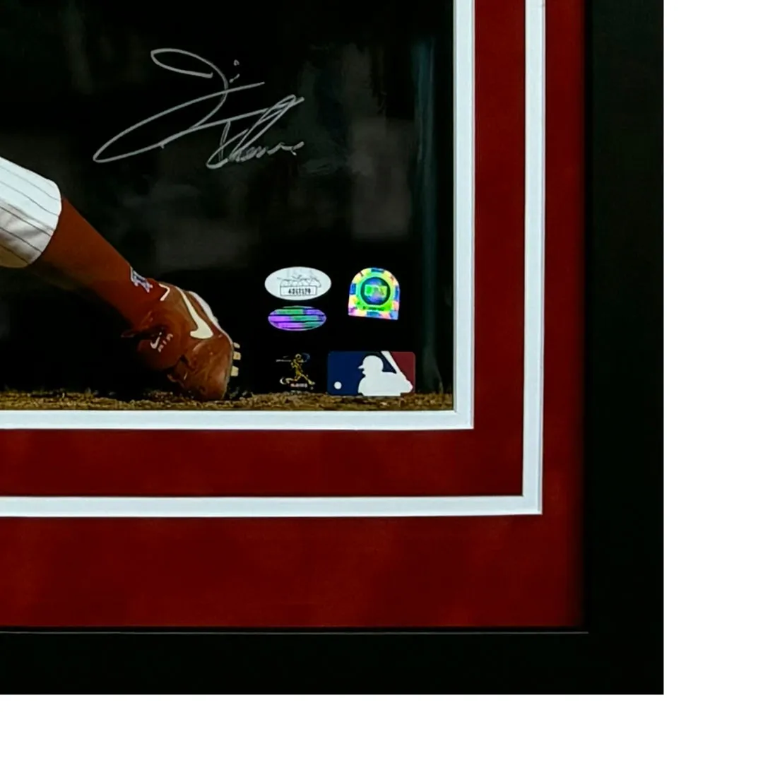 Jim Thome Hand Signed & Framed Philadelphia Phillies 16x20 Baseball Photo