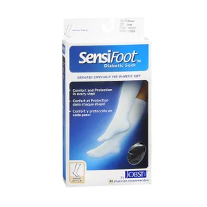 Jobst Sensifoot Knee High Brown Socks Large each By Jobst