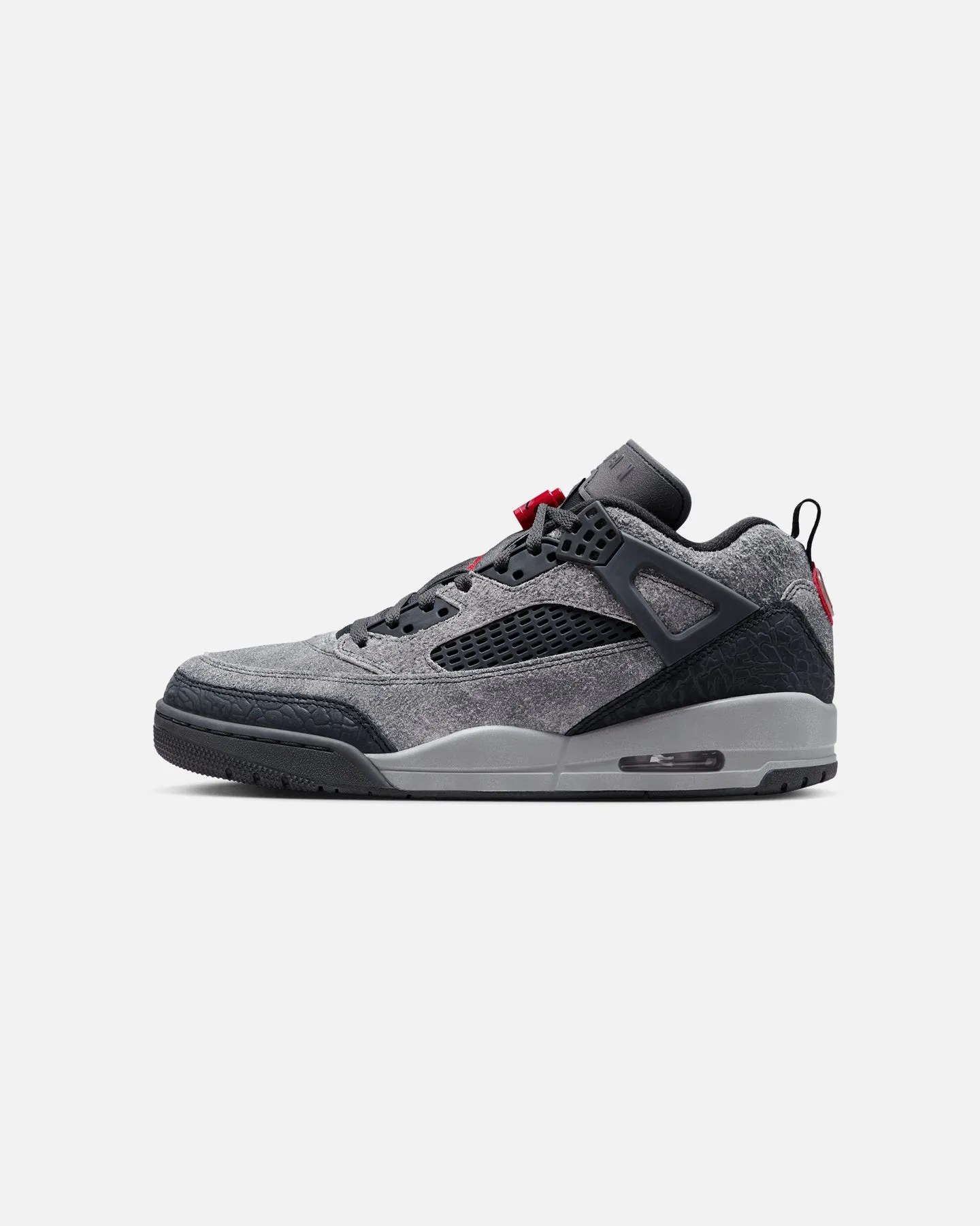 Jordan Spizike Low Anthracite/Gym Red