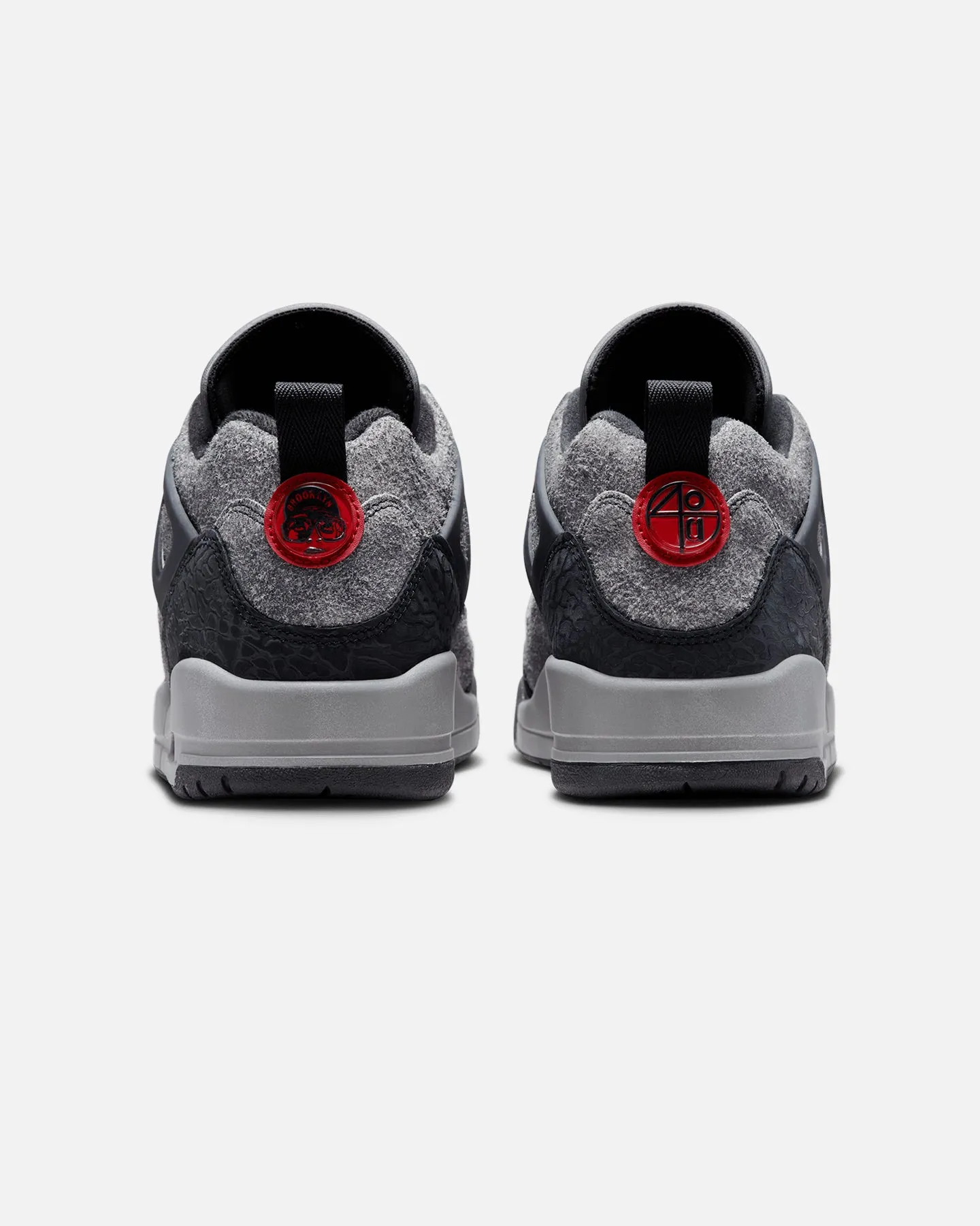 Jordan Spizike Low Anthracite/Gym Red