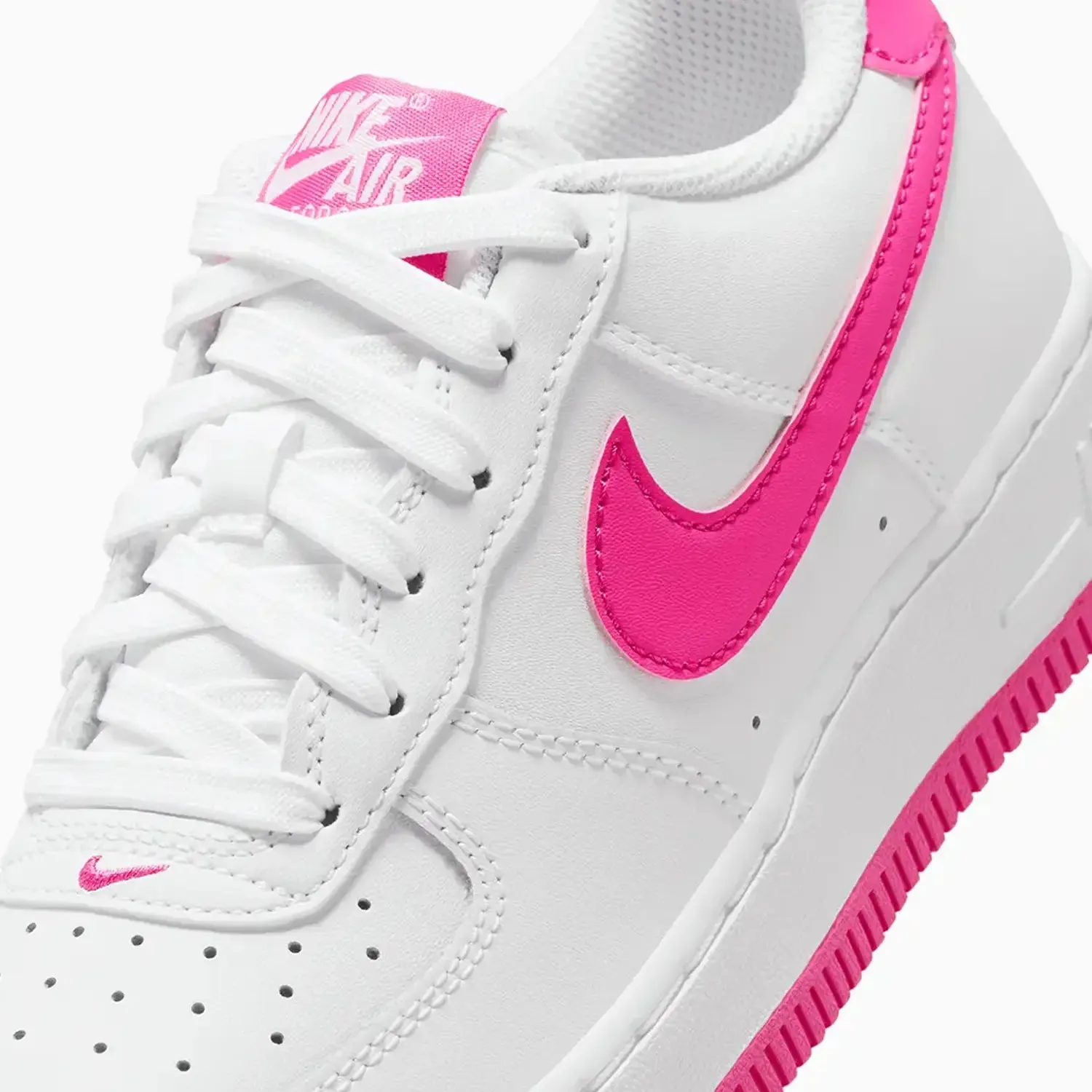 Kid's Air Force 1 LV8 2 "Laser Fuchsia" Grade School